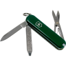 Нож-брелок Victorinox Classic SD 0.6223.4, зелёный