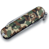 Нож-брелок Victorinox Classic SD 0.6223.94, зелёный камуфляж