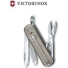 Нож-брелок Victorinox Classic SD 0.6223.T31G, серый