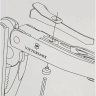 Зажим для переноски мультитулов VICTORINOX SWISS TOOL стальной чёрный